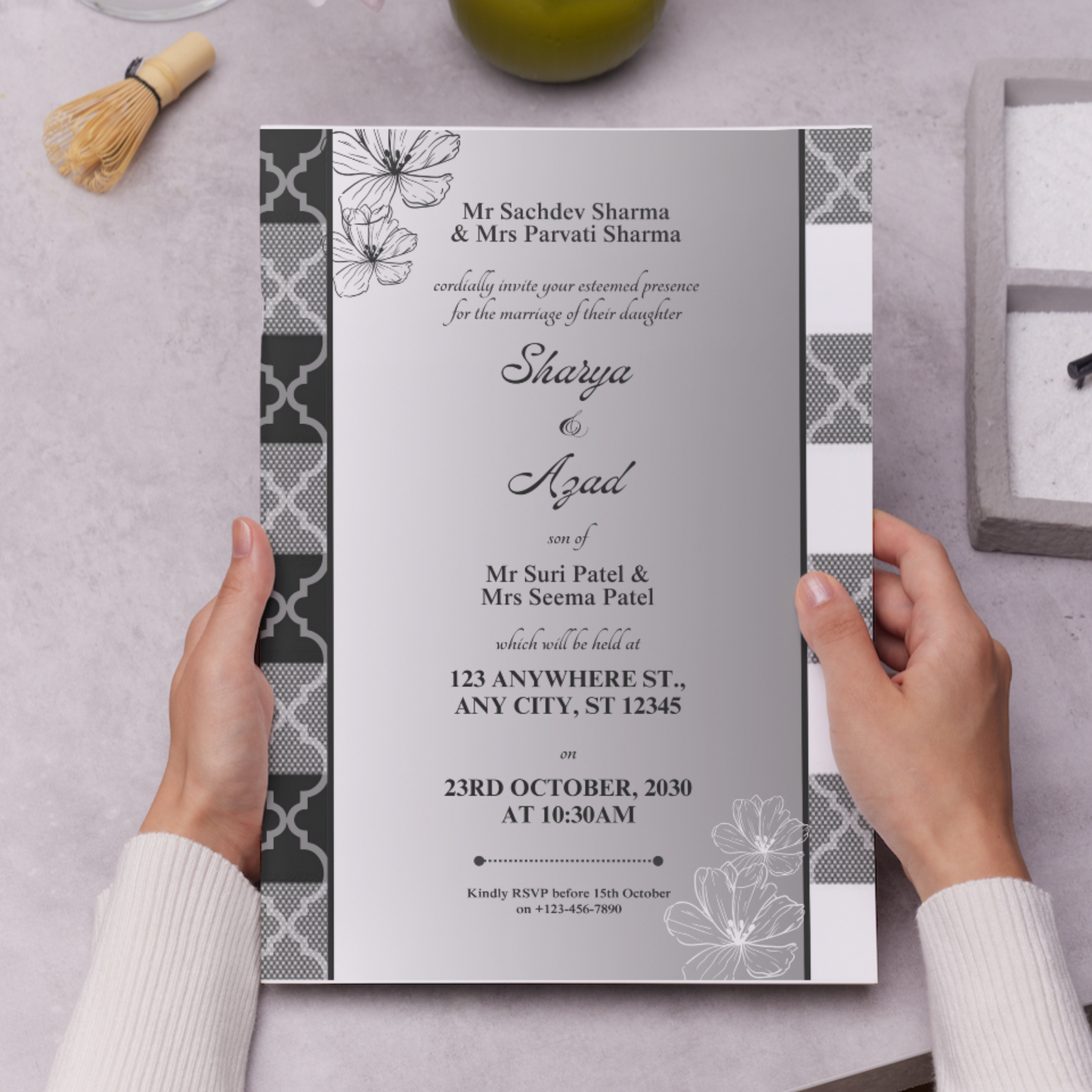 Mackenzie Wedding Invitation Template