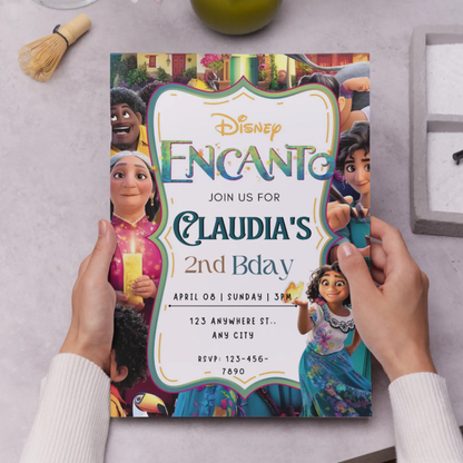 Encanto Birthday Invitation Template - CreativeRino