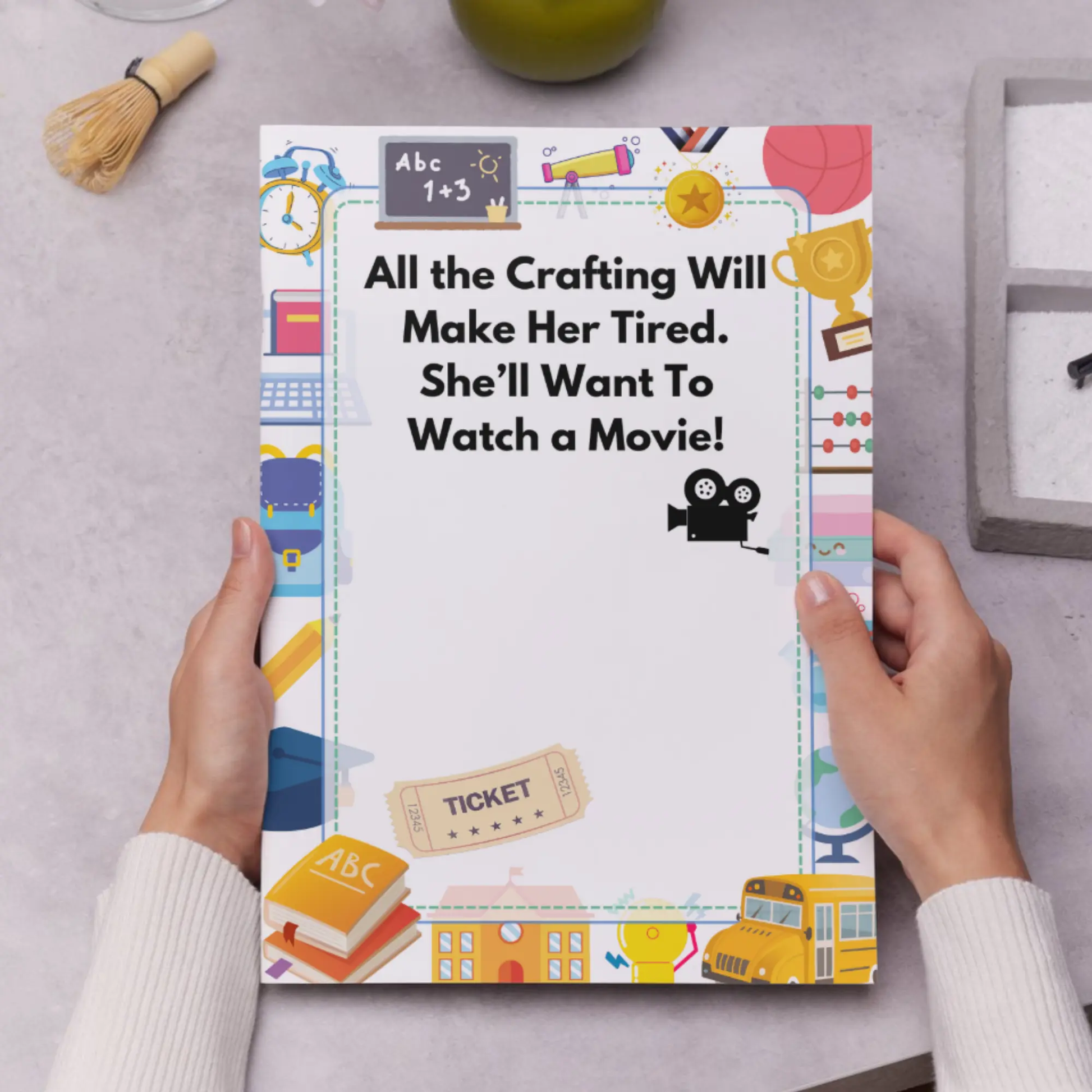 If You Give Your Teacher A Cookie Book Template - CreativeRino