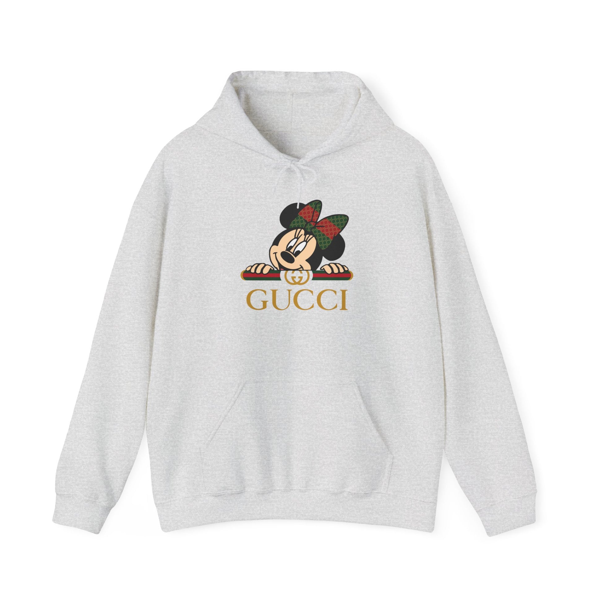 Minnie Mouse Gucci Inspired Cozy Hoodie - Holiday Style - CreativeRino