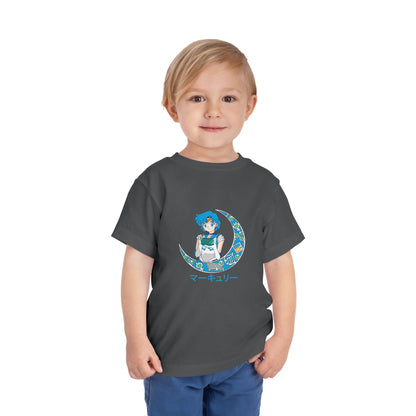 Anime Toddler Short Sleeve Cute Sailor Moon Graphic T-shirt for Young Fans - CreativeRino