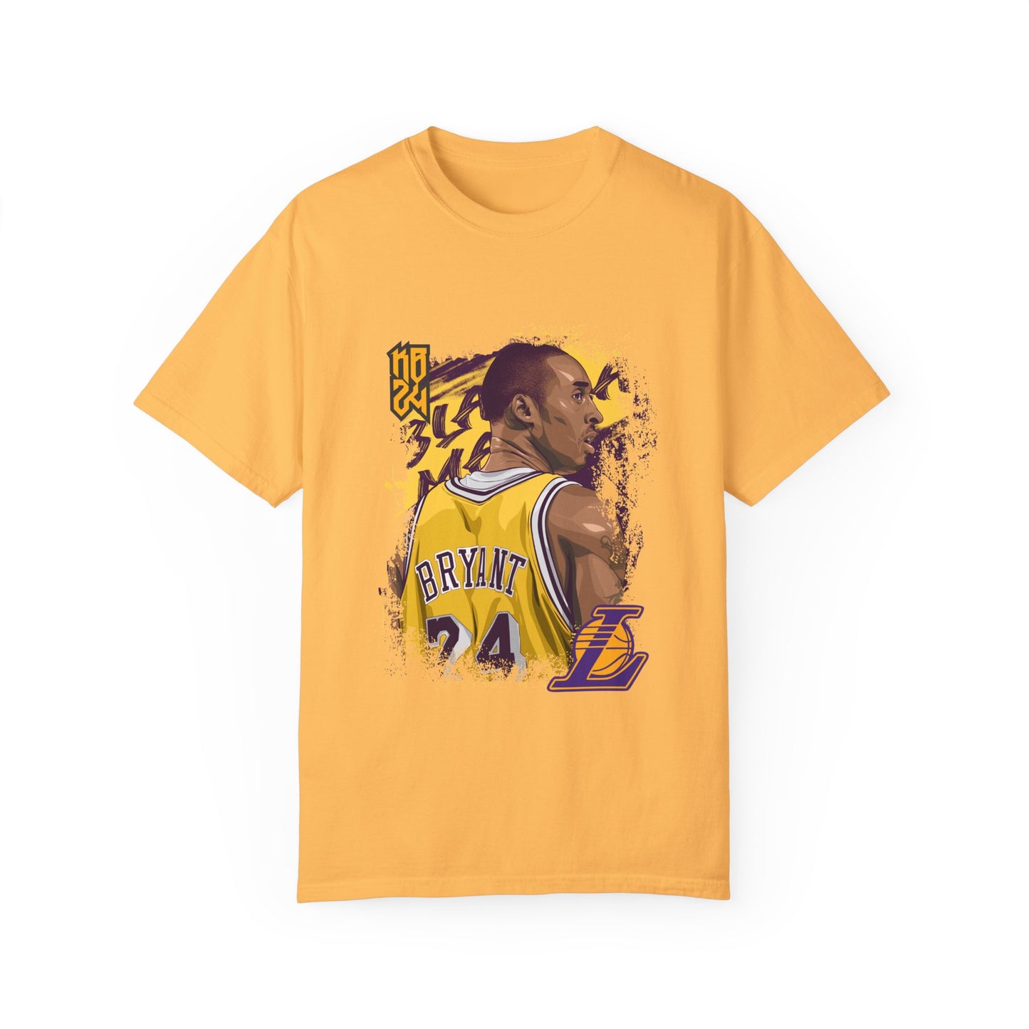 Kobe Bryant Tribute Unisex Garment-Dyed T-shirt Basketball Tee - CreativeRino