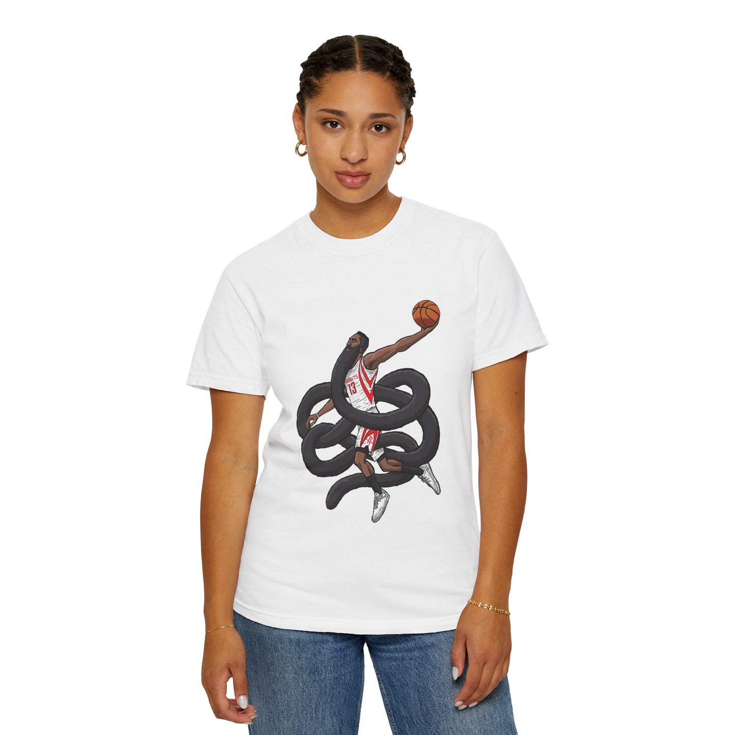 Unisex Basketball James Harden Graphic T-Shirt - Perfect for Sports Enthusiasts - CreativeRino