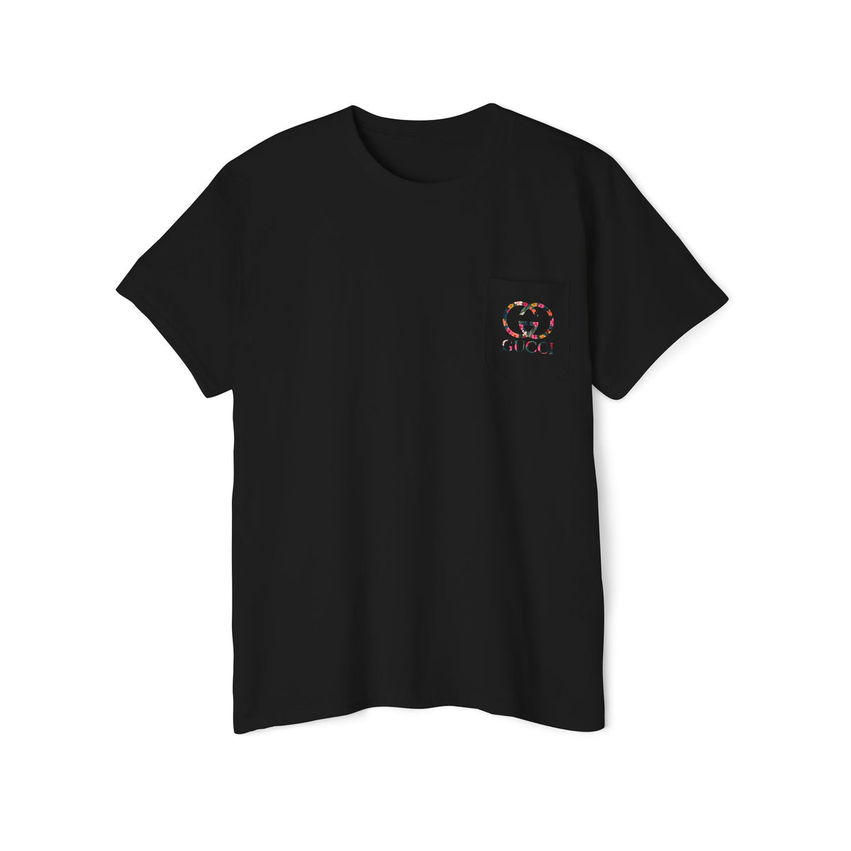 Gucci Unisex Heavy Cotton Pocket Tee - Stylish & Comfortable Everyday Wear - CreativeRino