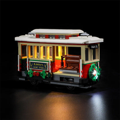 EABRICKS LED Lighting Kit for LEGO 10308 Holiday Main Street | Festive Christmas Series Toy Lights eprolo