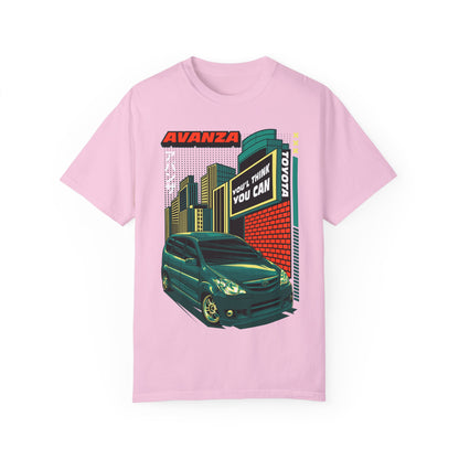 Vintage Avanza Car T-shirt for Auto Enthusiasts - CreativeRino