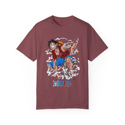 Anime-Inspired Unisex Garment-Dyed Tee - Perfect T-shirt for Fans of One Piece - CreativeRino