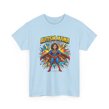 Autism Mama Superhero T-Shirt Printify