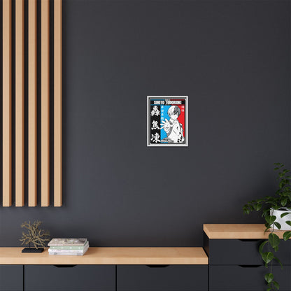 My Hero Academia Shoto Todoroki Canvas Art Print - Framed Wall Decor - CreativeRino