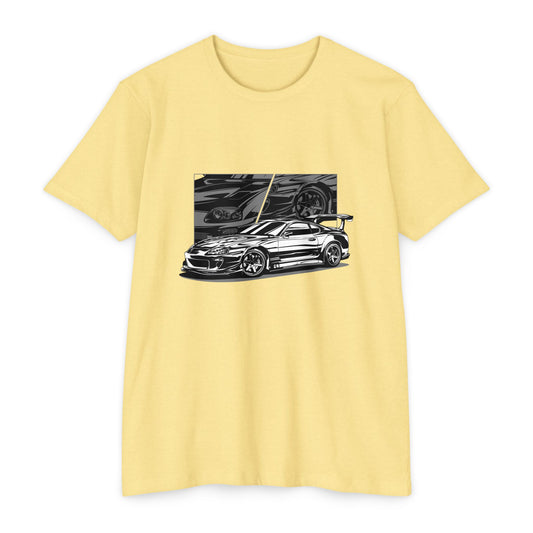 Sports Racing Car Graphic Unisex T-Shirt - Perfect T-shirt for Auto Enthusiasts - CreativeRino