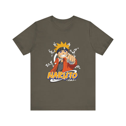 Naruto Graphic Unisex Jersey Tee – Anime T-shirt Fan Apparel - CreativeRino