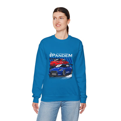Racing-Inspired Unisex Crewneck Sweatshirt - J.R.A. Performance - CreativeRino