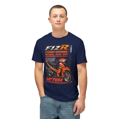 Yamaha F1ZR Motorcycle Champion Unisex T-Shirt - Daytona Race Design - CreativeRino