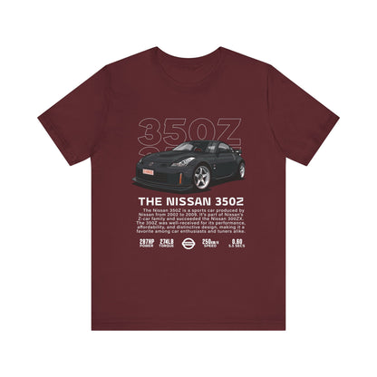 Nissan 350Z Unisex Tee – Perfect for Car Enthusiasts and Motoring Events - CreativeRino