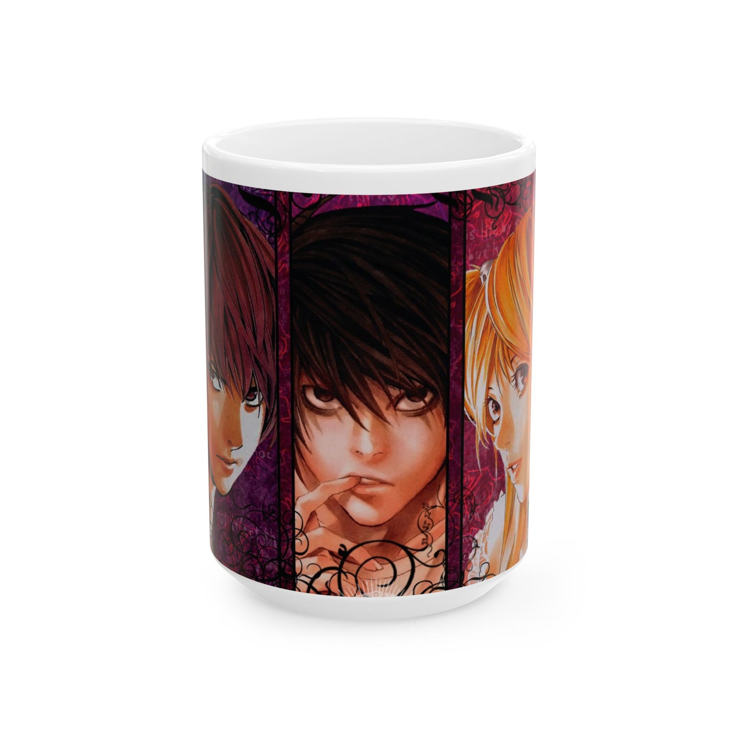 Anime-Inspired Ceramic Mug Death Note Mug Design - CreativeRino