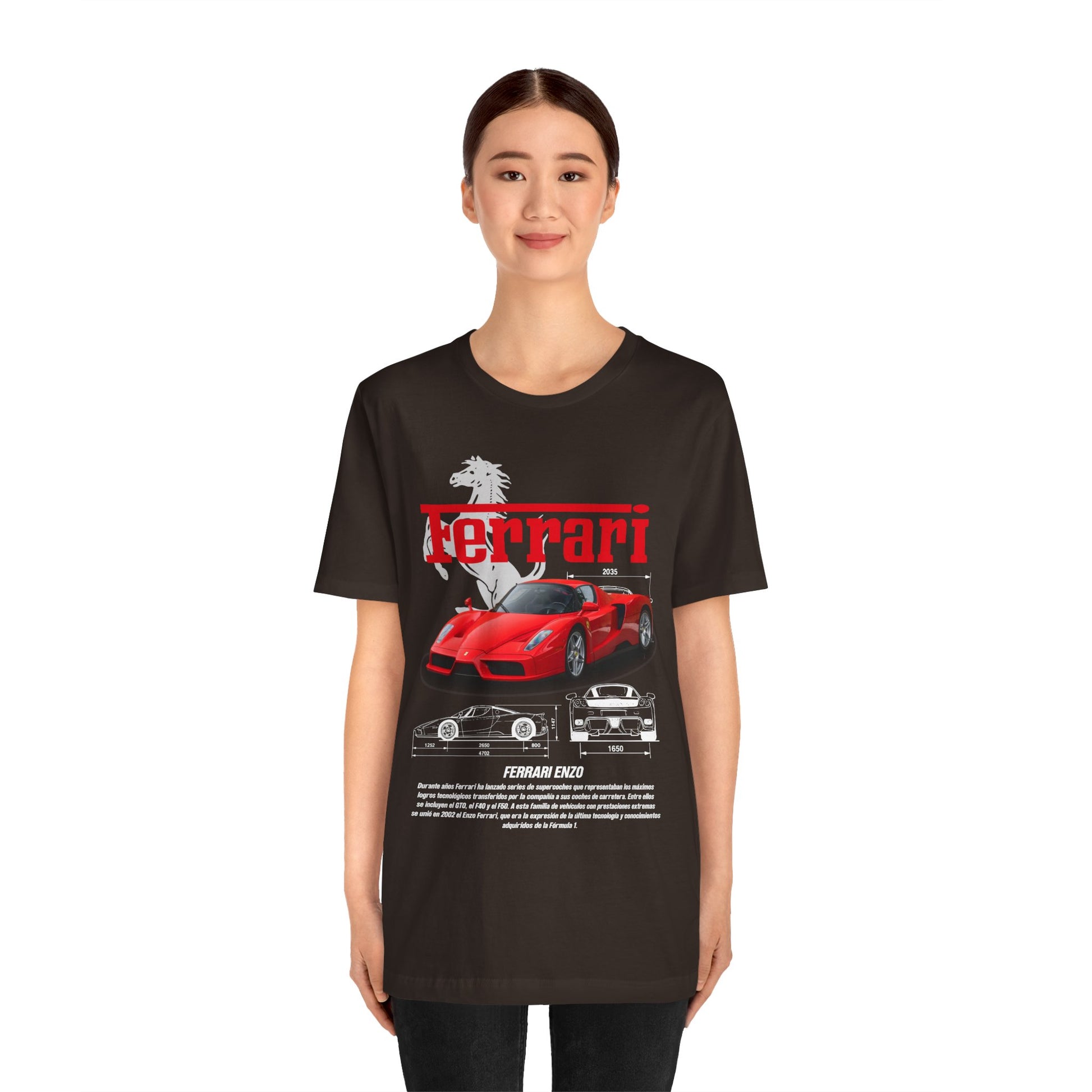 Ferrari Enzo Unisex Graphic Tee - Car Enthusiast T-shirt - CreativeRino