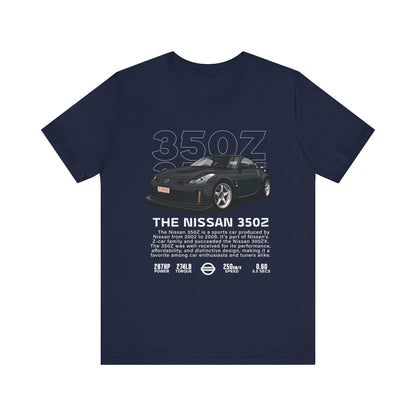 Nissan 350Z Unisex Tee – Perfect for Car Enthusiasts and Motoring Events - CreativeRino