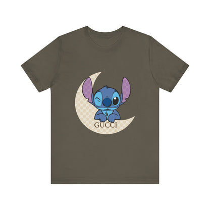 Stitch Gucci Unisex Jersey Short Sleeve Tee - CreativeRino