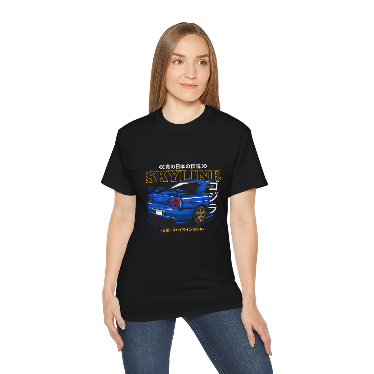 Skyline Japanese Retro Car Unisex Ultra Cotton Tee - CreativeRino