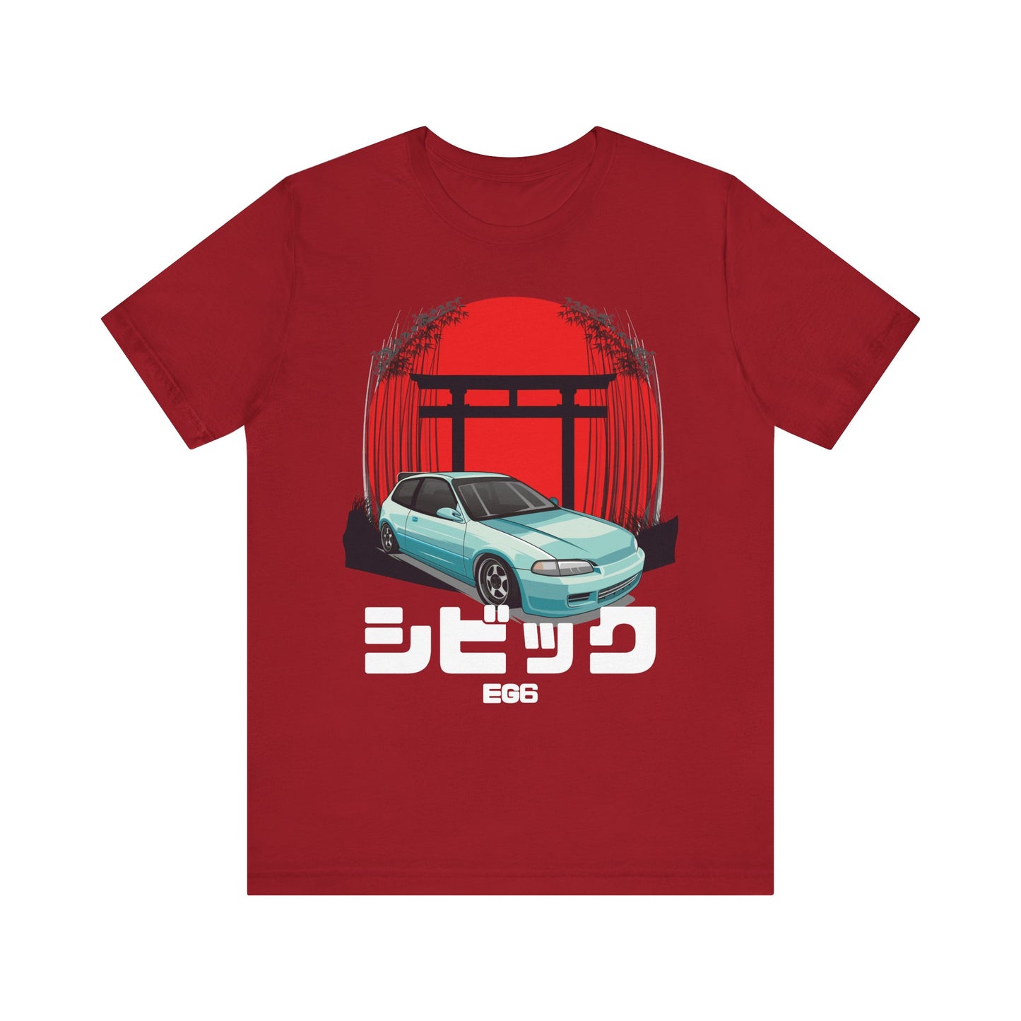 Hinda Civic Estilo Car Art Tee - Retro Aesthetic Automotive T-Shirt - CreativeRino