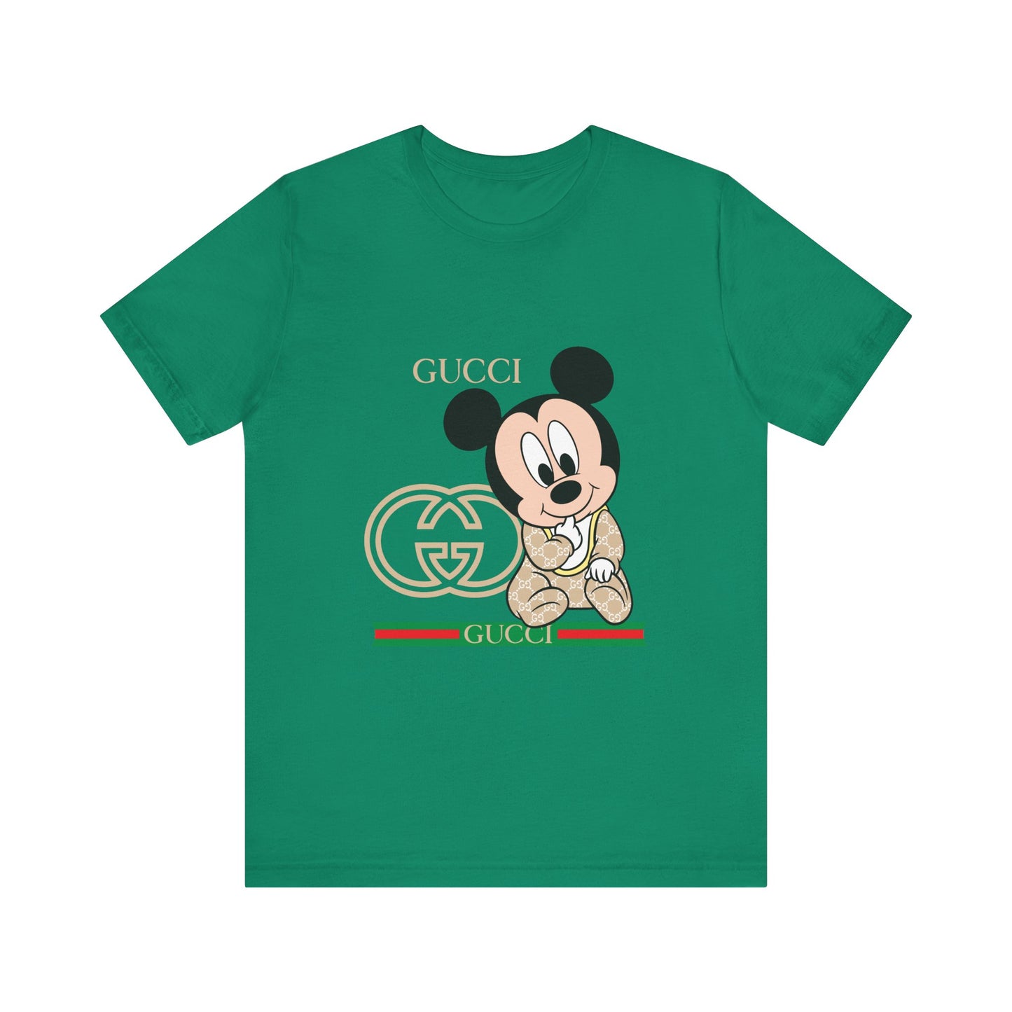 Mickey Mouse Gucci Tee - Unisex Short Sleeve T-shirt - CreativeRino