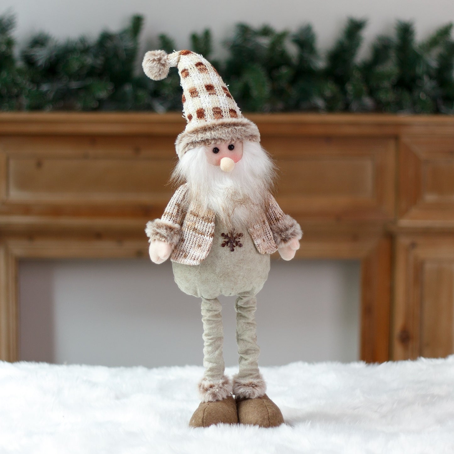 Telescopic Christmas Snowman & Elk Doll | Festival Window Scene Decoration Ornament
