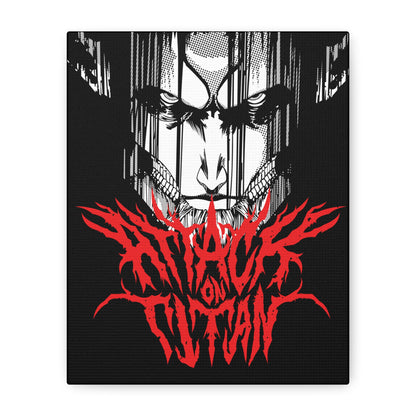 Attack on Titan Canvas Wall Art - Matte Stretched Art for Anime Fans - CreativeRino
