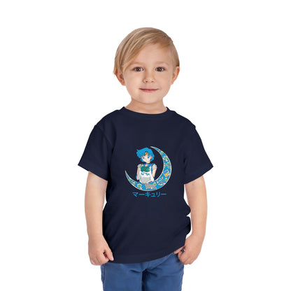 Anime Toddler Short Sleeve Cute Sailor Moon Graphic T-shirt for Young Fans - CreativeRino