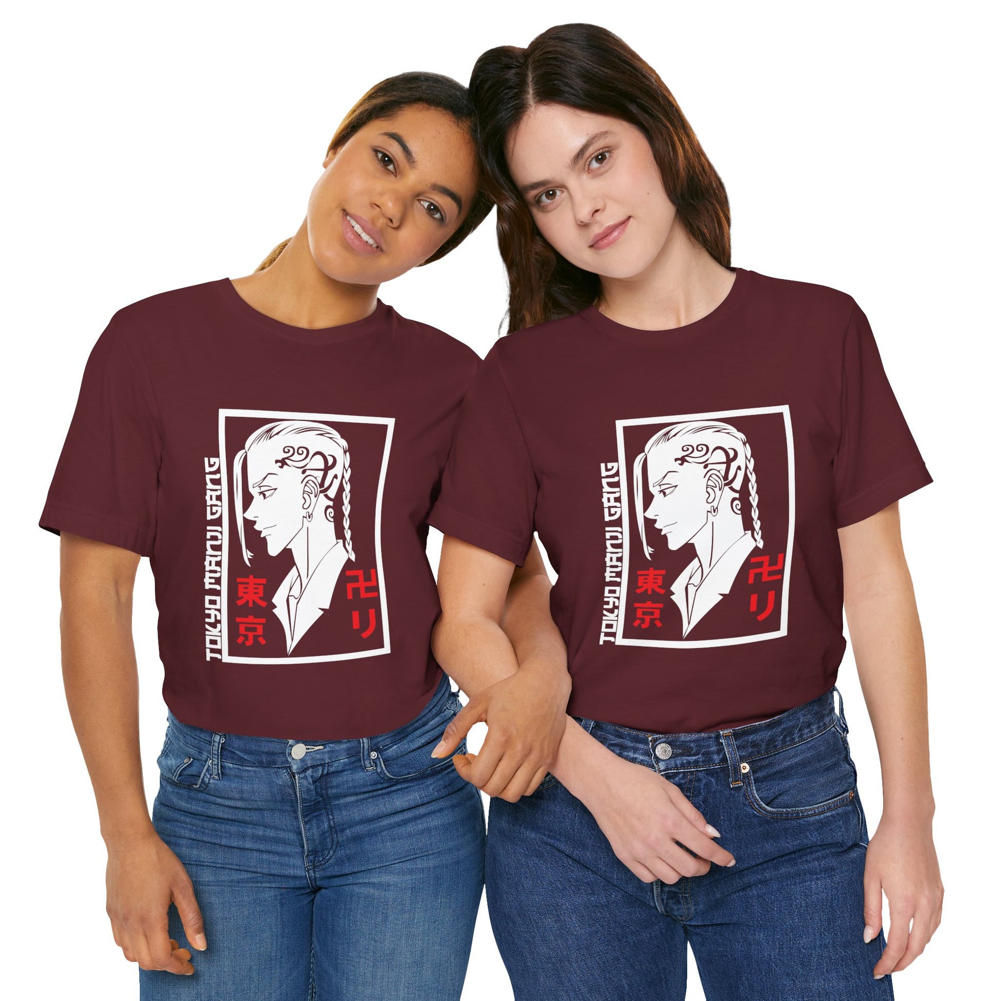Tokyo Street Gang Graphic Tee - Unisex Short Sleeve Anime T-Shirt - CreativeRino