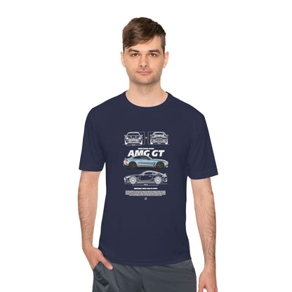 AMG GT Unisex Moisture Wicking Tee | Car T-Shirt - CreativeRino
