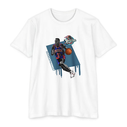 Isaiah Thomas Retro Basketball Graphic Tee for Sports Fans - CreativeRino