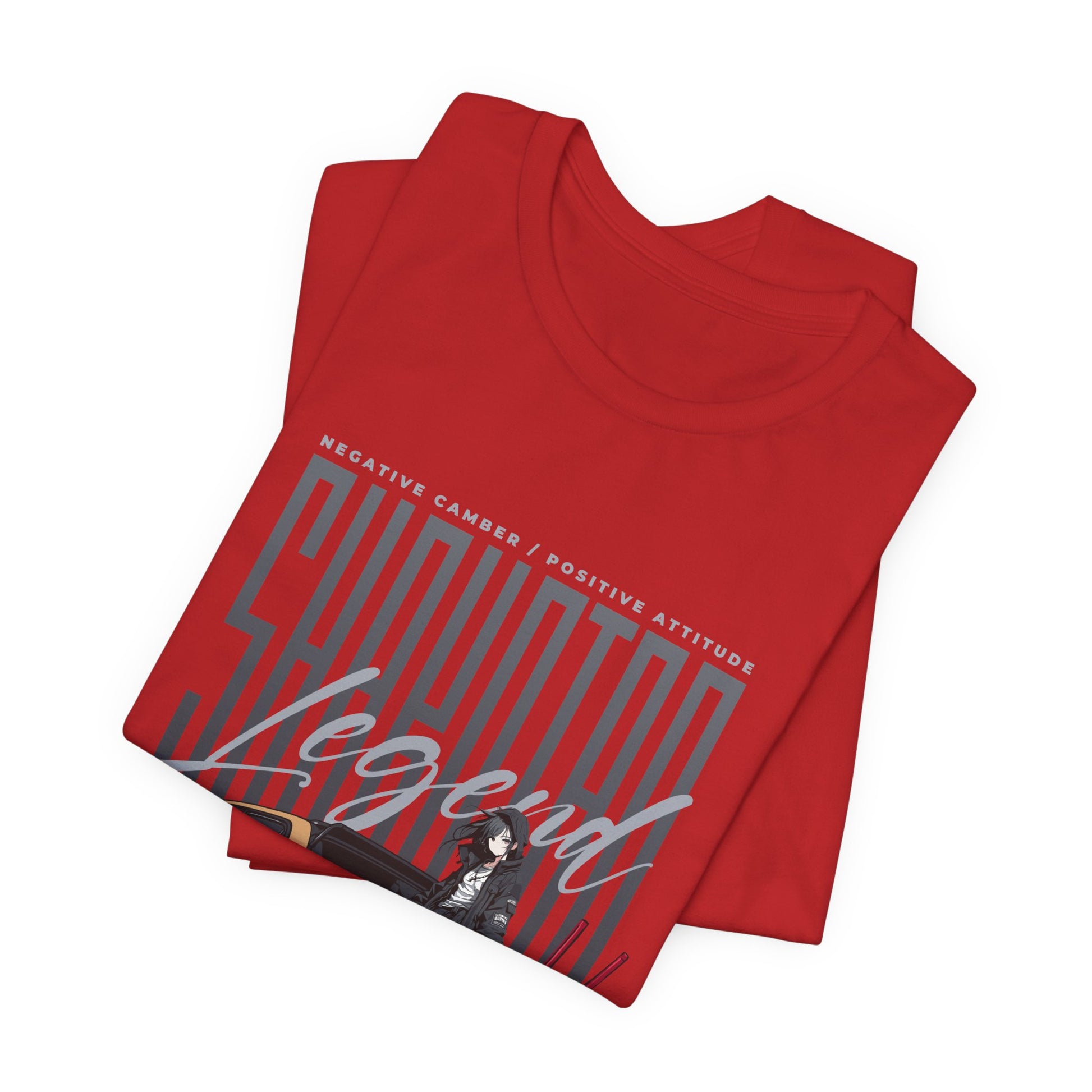 Vintage Graphic Car Tee - Negative Energy, Positive Attitude Car T-shirt - CreativeRino