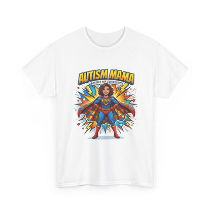 Autism Mama Superhero T-Shirt Printify
