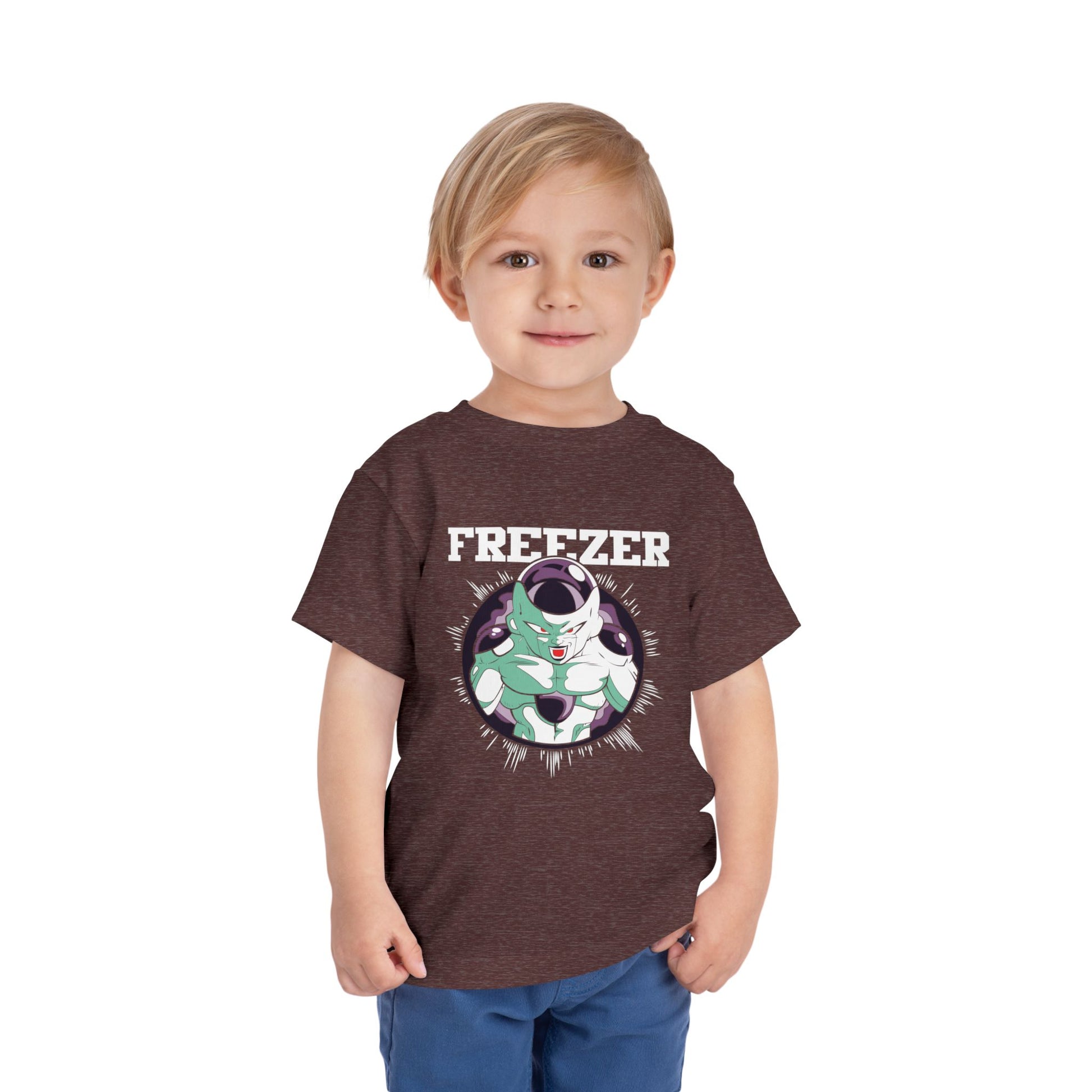 Anime Toddler Short Sleeve Tee - Dragon Ball Graphic for Kids - CreativeRino