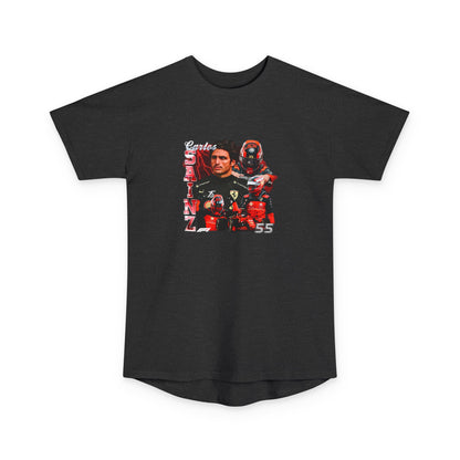 Carlos Sainz Jr. Graphic Tee - Bold Streetwear Car T-shirt - CreativeRino