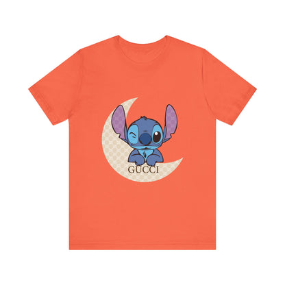 Stitch Gucci Unisex Jersey Short Sleeve Tee - CreativeRino