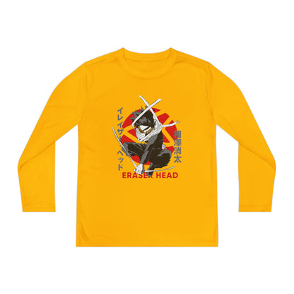 My Hero Academia Youth Long Sleeve Tee - Eraser Head Anime T-shirt Design - CreativeRino