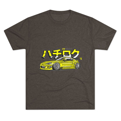 Racing Vibes Unisex Tri-Blend Crew Tee - Japanese Car Graphic T-shirt - CreativeRino