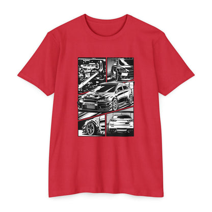 Stylish Car Enthusiast T-Shirt - Unisex CVC Jersey Design - CreativeRino
