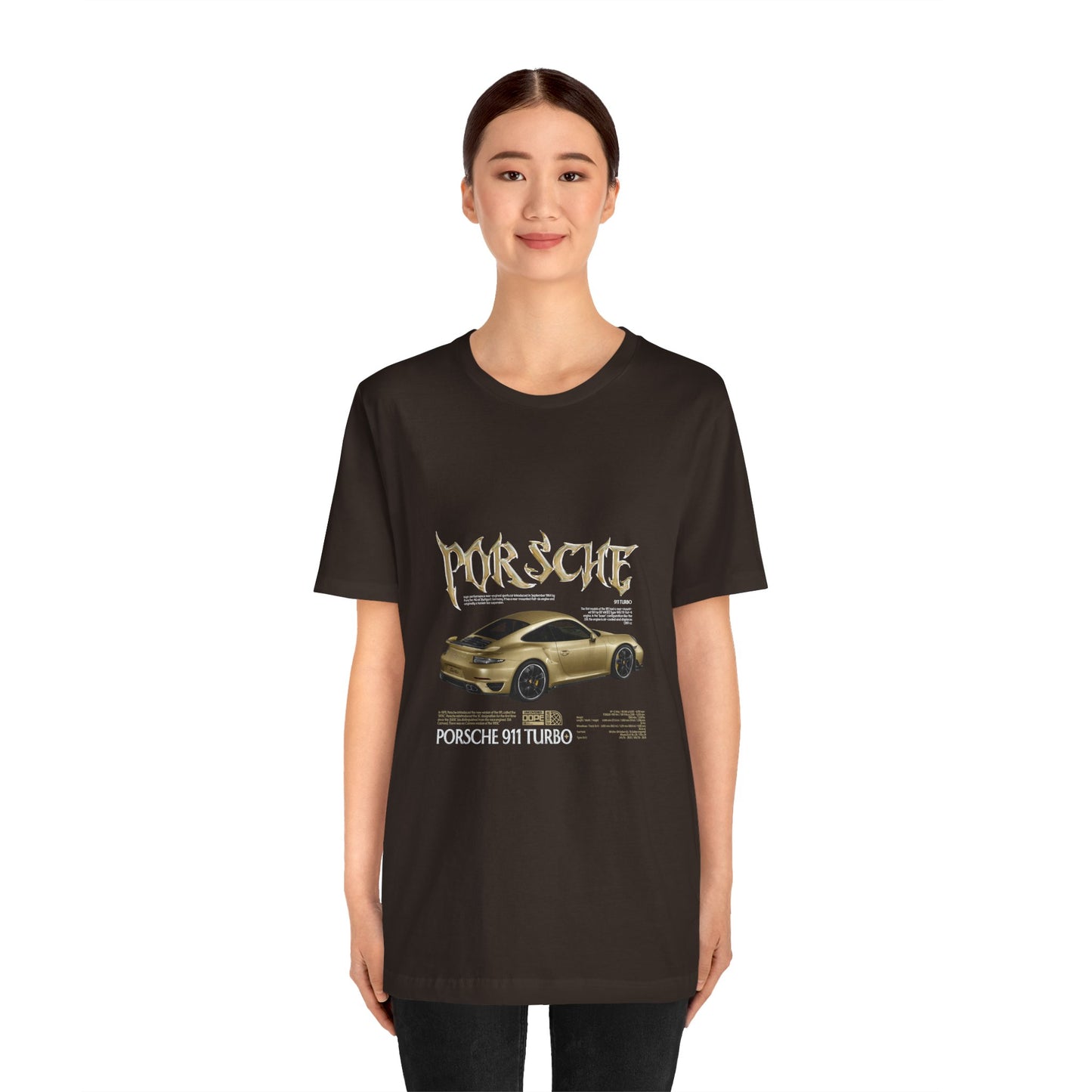 Porsche 911 Turbo Graphic Tee for Car Enthusiasts - CreativeRino