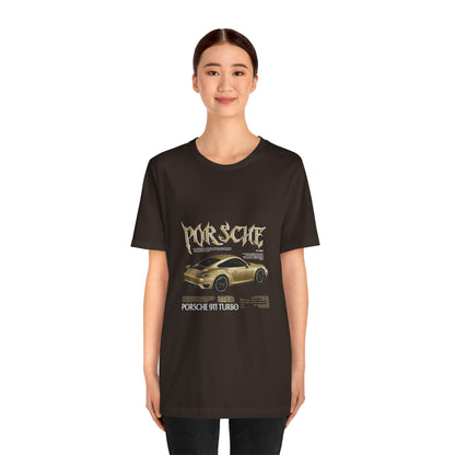 Porsche 911 Turbo Graphic Tee for Car Enthusiasts - CreativeRino