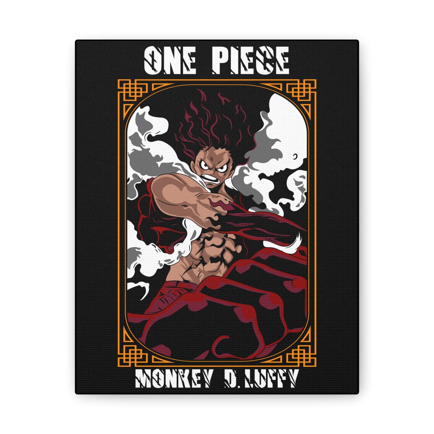 One Piece Canvas Art - Monkey D. Luffy Wall Decor - CreativeRino