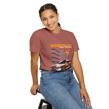 Nostalgic JDM Racer T-shirt - Unisex Garment-Dyed Tee - CreativeRino