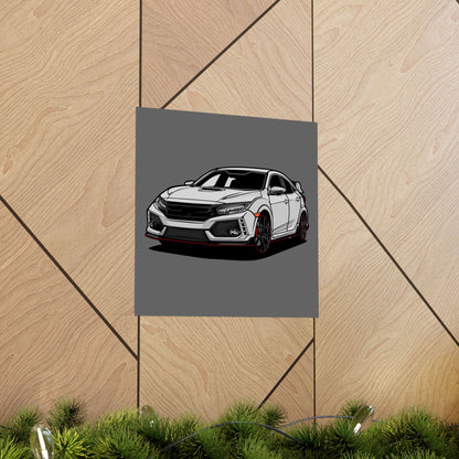 Car Enthusiast Matte Square Posters - Stylish Automotive Wall Art - CreativeRino