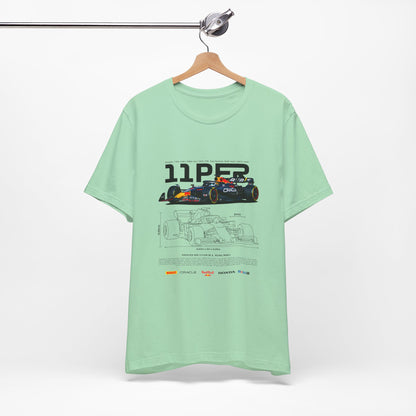 Sergio Perez F1 Racing-Inspired Unisex Short Sleeve Tee | Car T-shirt - CreativeRino