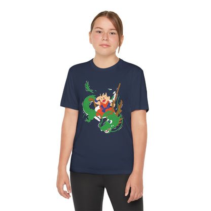 Dragon Ball Youth Tee - Fun and Adventurous Graphic Anime T-shirt for Kids - CreativeRino
