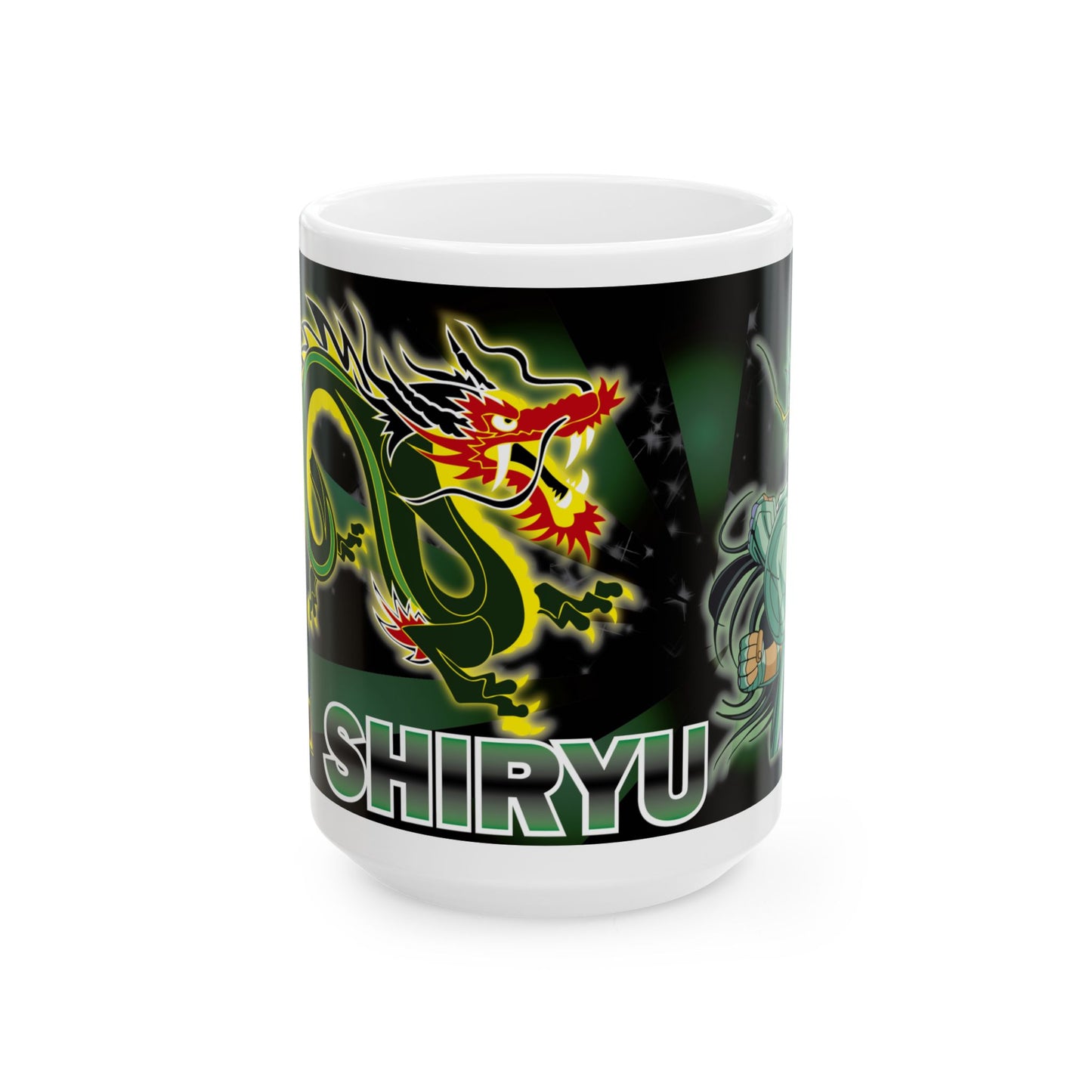 Dragon Themed Ceramic Mug - Perfect for Fantasy Anime Lovers - CreativeRino