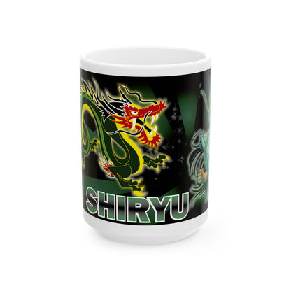Dragon Themed Ceramic Mug - Perfect for Fantasy Anime Lovers - CreativeRino