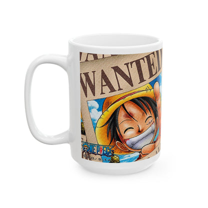 One Piece Mug - Fun Ceramic Coffee Cup for Anime Fans - CreativeRino