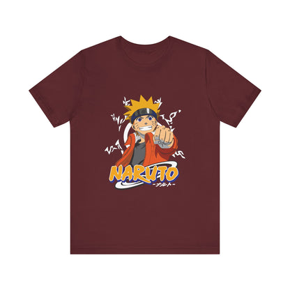 Naruto Graphic Unisex Jersey Tee – Anime T-shirt Fan Apparel - CreativeRino